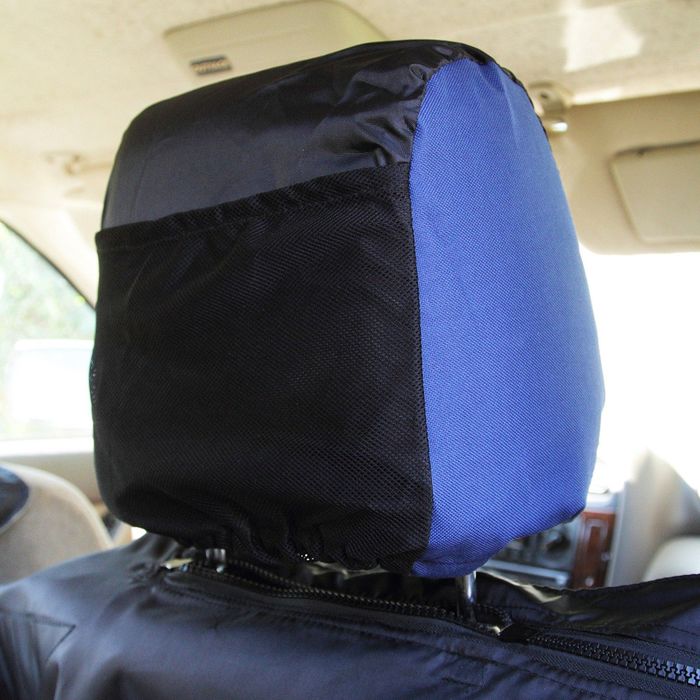 Чехлы на подголовники OSSO (комплект 4 шт), универсальный размер, микс цветов