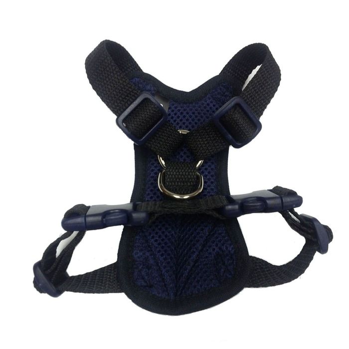 Шлейка прогулочная для собак OSSO, S (ОГ 36-47 см), микс цветов