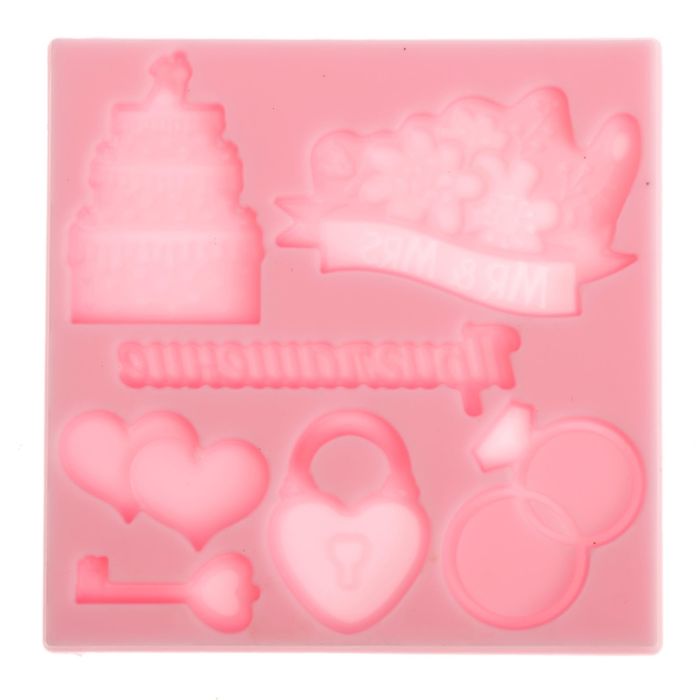 Молд для творчества "Свадебный", 8 х 8 см