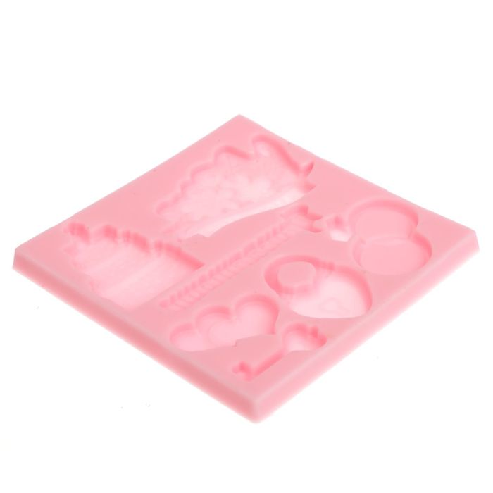 Молд для творчества "Свадебный", 8 х 8 см