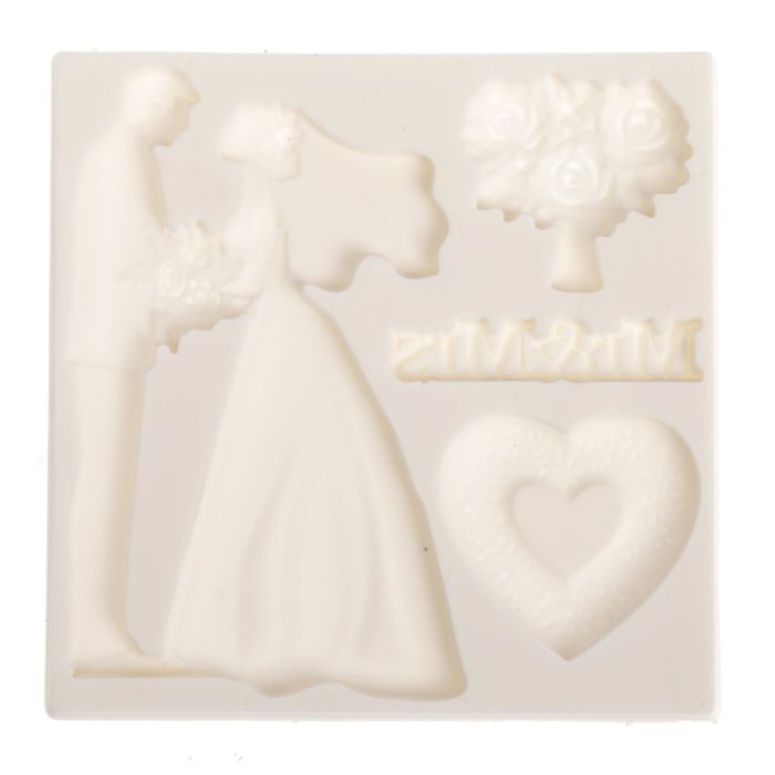 Молд для творчества "Наша свадьба", 8 х 8 см