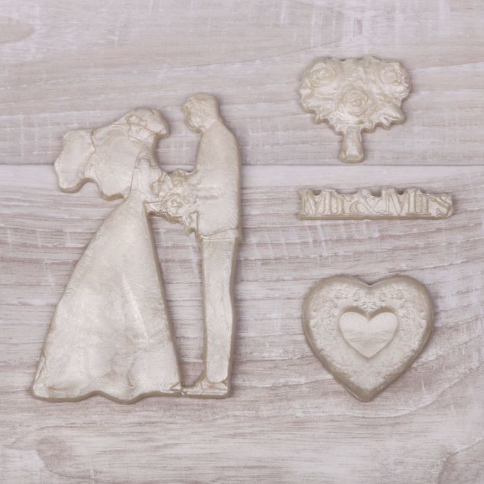 Молд для творчества "Наша свадьба", 8 х 8 см