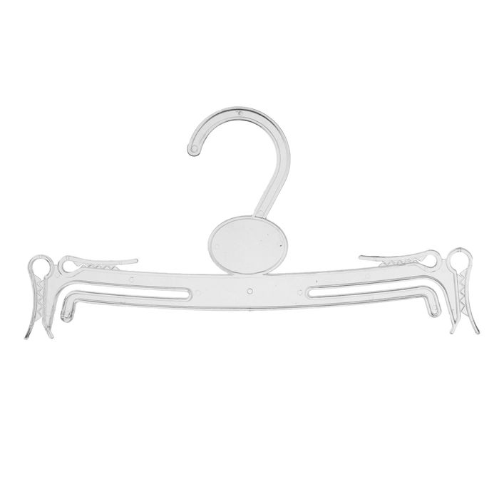 Вешалка для белья L=24,5, (фасовка 10 шт), цвет прозрачный