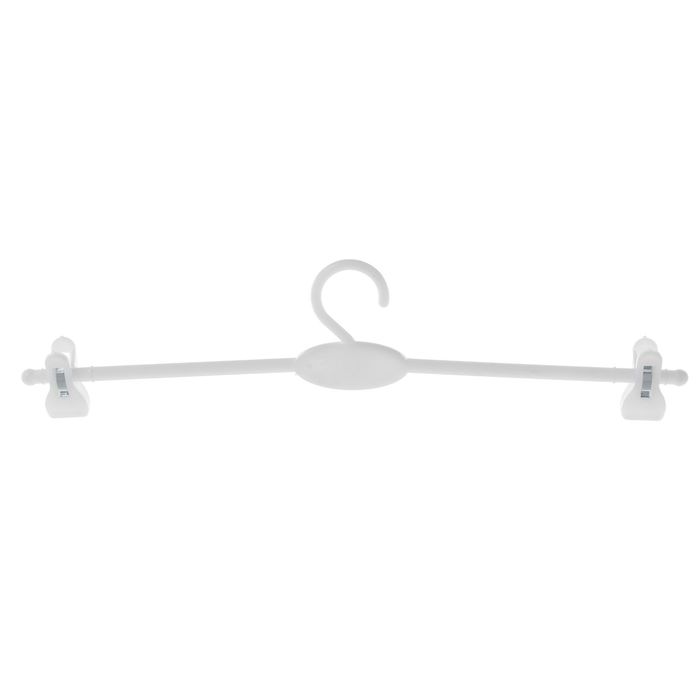Вешалка для брюк и юбок L=28, (фасовка 10 шт), цвет белый