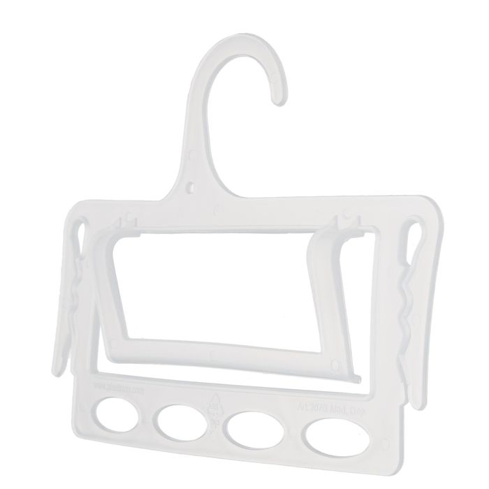 Вешалка для белья L 15.3, (фасовка 10 шт), цвет прозрачный