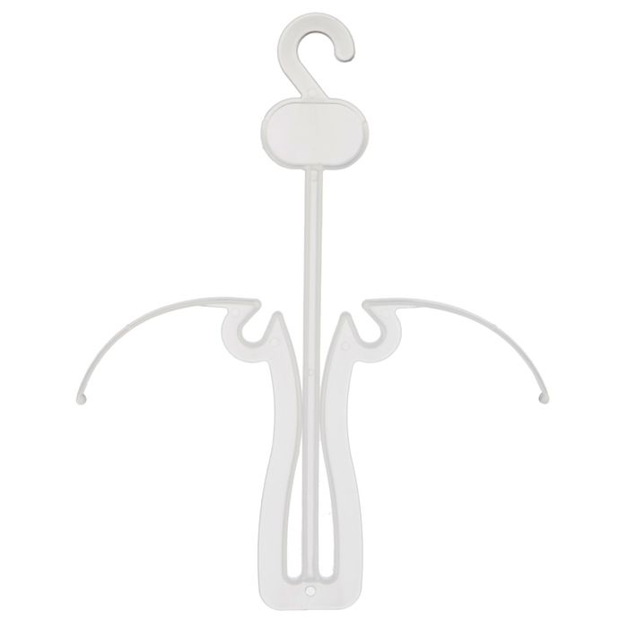 Вешалка для обуви L=21.3, (фасовка 10 шт), цвет прозрачный