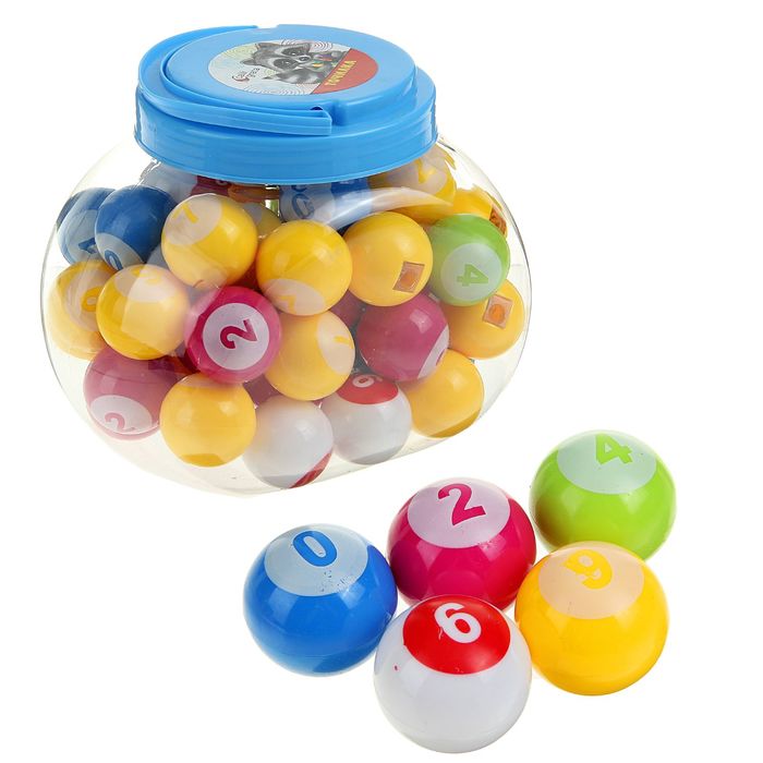 Точилка МИКС с контейнером Бильярдный шар