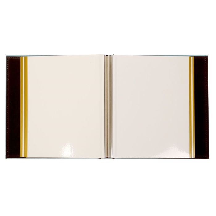 Фотоальбом с вышивкой в подарочной коробке "Самый лучший малыш", экокожа, 20 магнитных листов