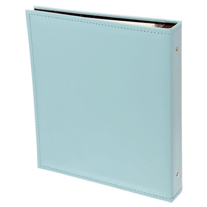 Фотоальбом с вышивкой в подарочной коробке "Самый лучший малыш", экокожа, 20 магнитных листов