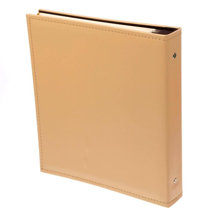 Фотоальбом с вышивкой в подарочной коробке "Вместе навсегда", экокожа, 20 магнитных листов