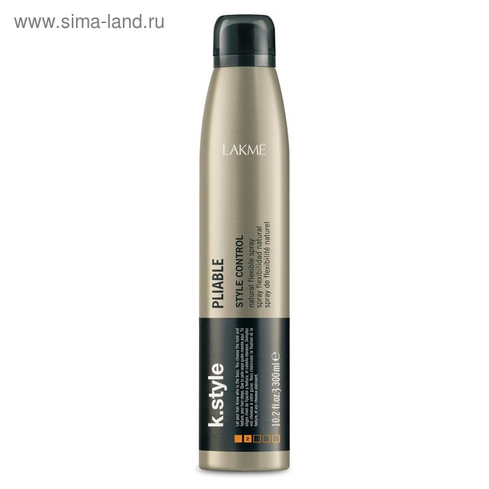 

Спрей для волос эластичной фиксации Lakme K.Style Control Pliable, 300 мл