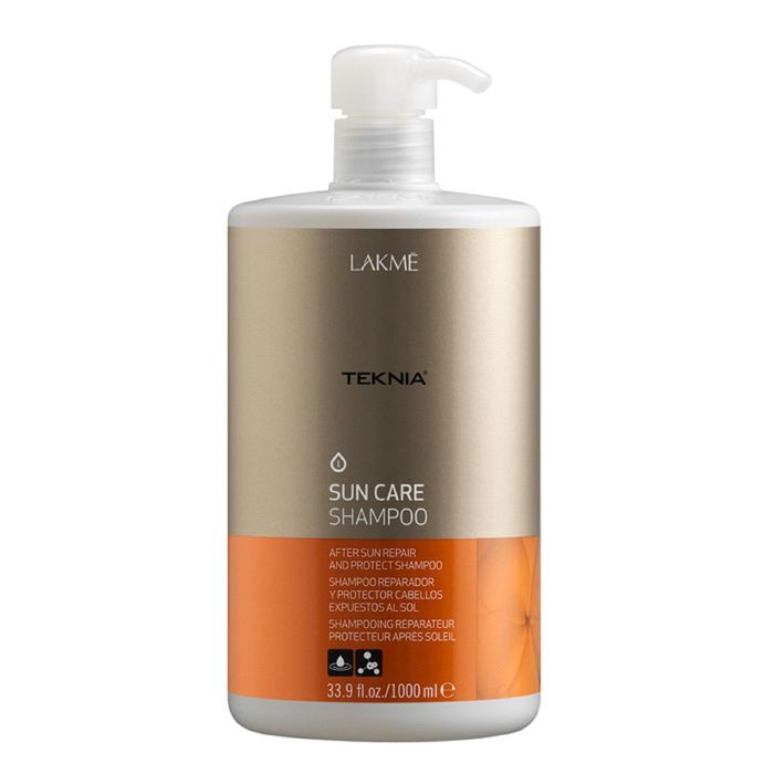LAKME Teknia Sun Care Treatment Шампунь восстанавливающий для волос после пребывания на солнце, 1 л