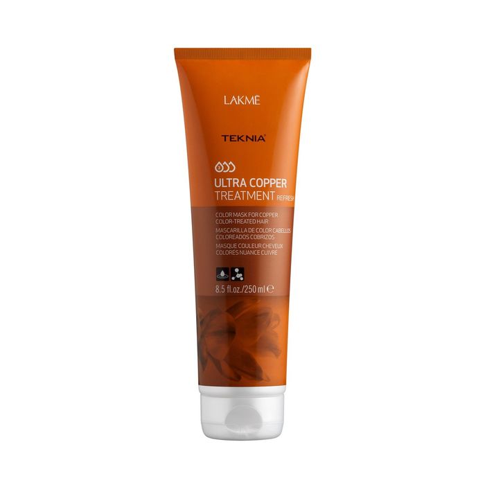 LAKME Teknia Ultra Copper Treatment Маска для поддержания медных оттенков волос, 250 мл