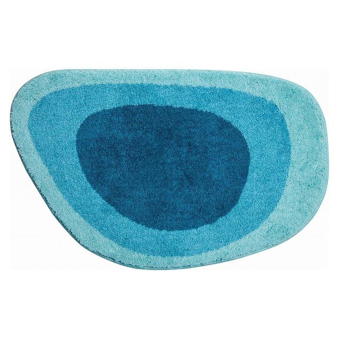 Коврик 60x90 см, цвет бирюзовый