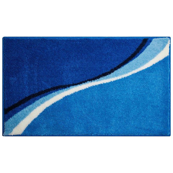 Коврик 60x100 см, цвет синий