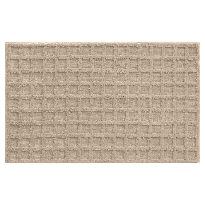 Коврик 55x80 см, цвет бежевый