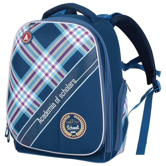 Ранец жесткокаркасный TIGER FAMILY 2 отделения, 41x31x23 см, 20 л