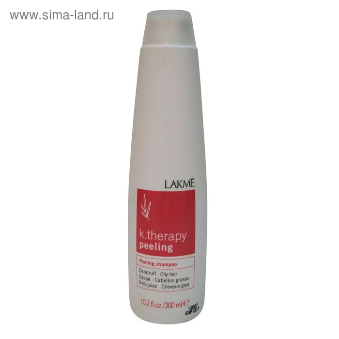 Шампунь против перхоти для жирных волос Lakme K.Therapy Peeling Dandruff Oily Hair, 300 мл