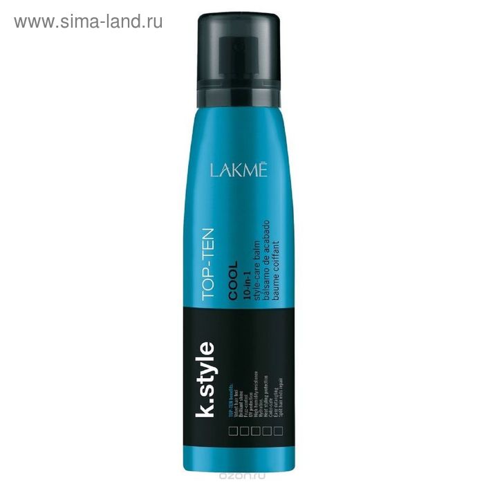 

Бальзам для укладки Lakme K.Style Cool Body Top-Ten 10-in-1, 150 мл