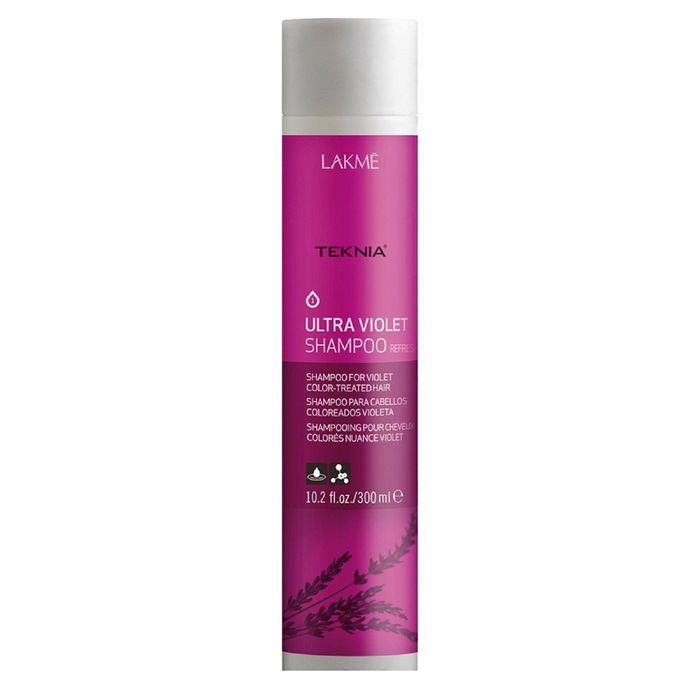 LAKME Teknia Ultra Violet Treatment Шампунь для поддержания фиолетовых оттенков окрашенных волос, 30