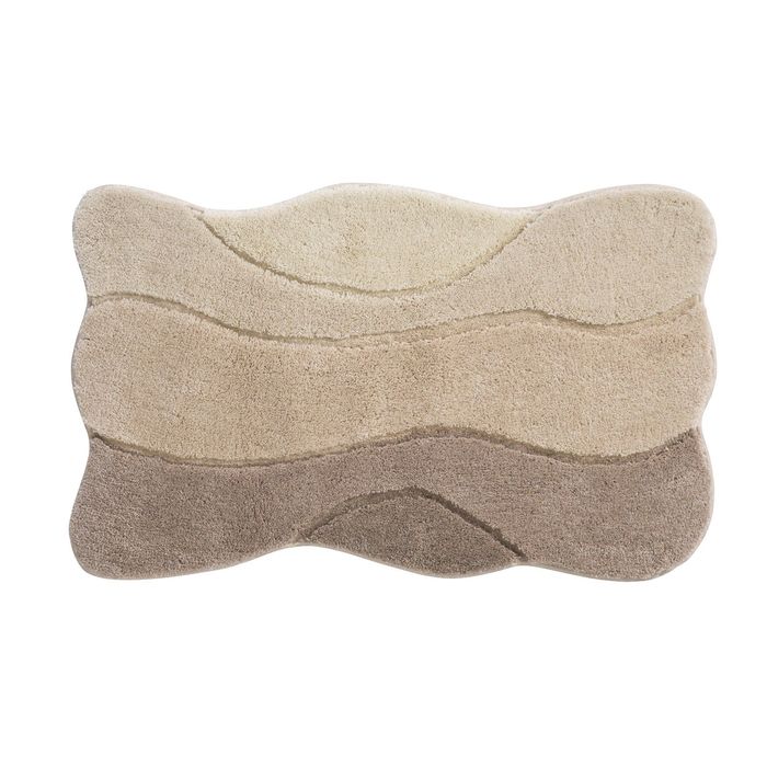 Коврик 60x100 см, цвет бежевый