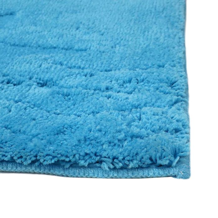 Коврик 50x55 см, цвет светло-синий