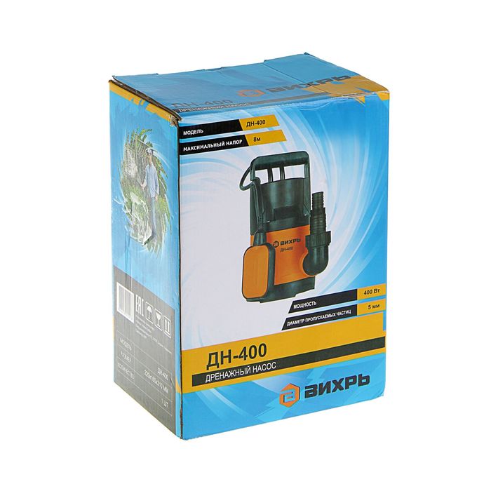 Насос дренажный "Вихрь ДН-400"