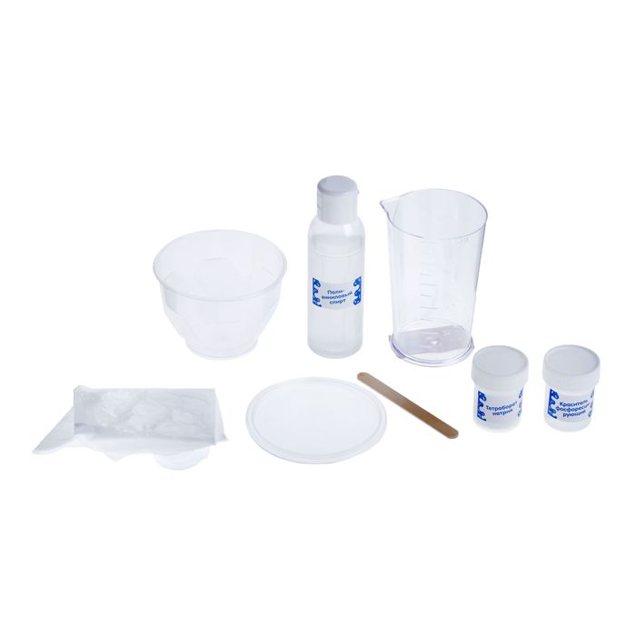 Набор для опытов "Лизуны светящиеся"