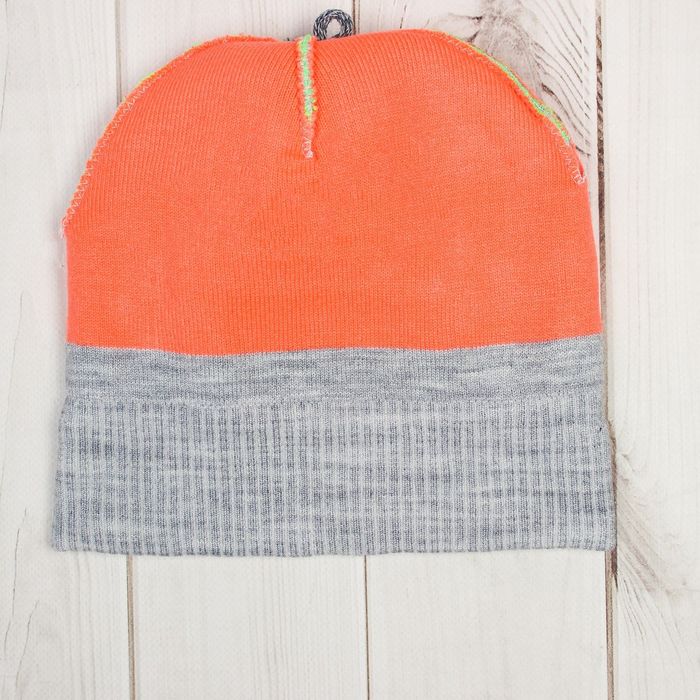 Шапка для мальчика, размер 48, цвет серый