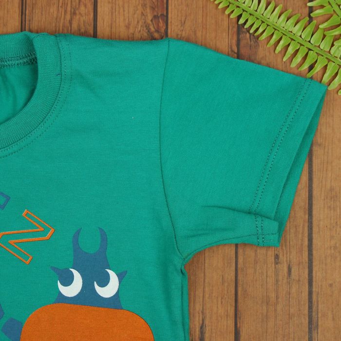 Футболка для мальчика, рост 104 см, цвет зелёный