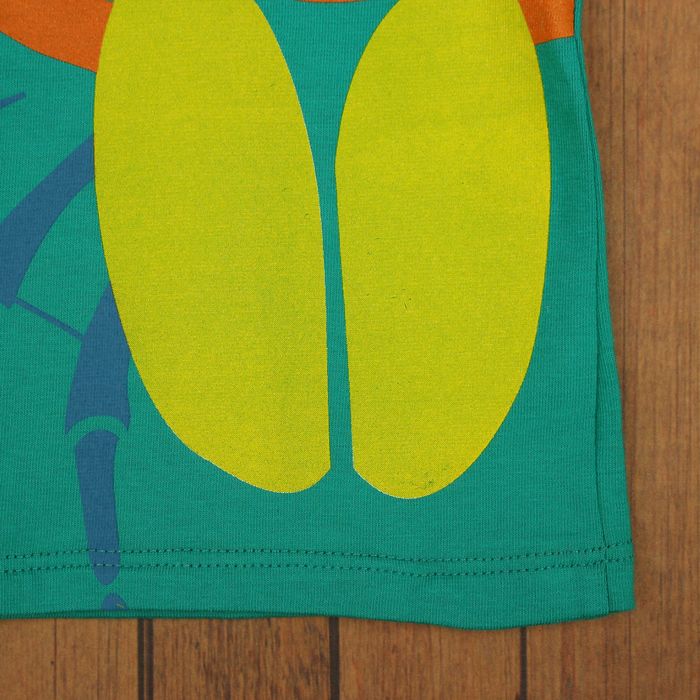 Футболка для мальчика, рост 104 см, цвет зелёный