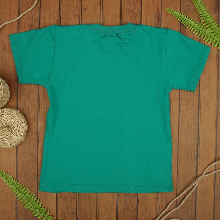 Футболка для мальчика, рост 104 см, цвет зелёный