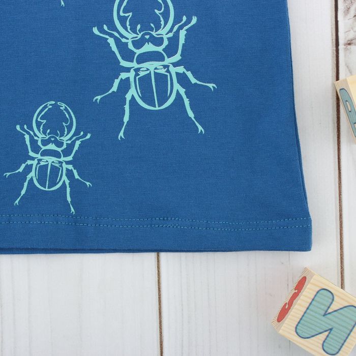 Футболка для мальчика, рост 92 см, цвет синий