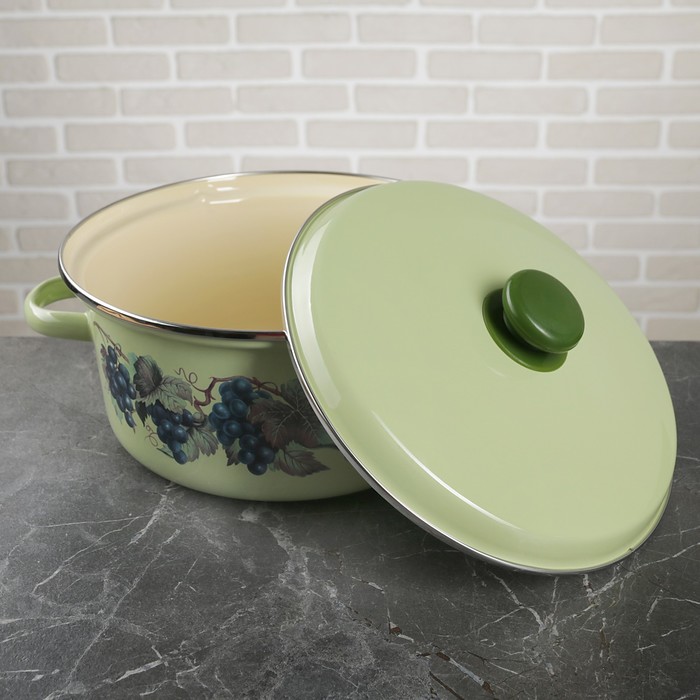 Кастрюля 4 л "Виноградная лоза"