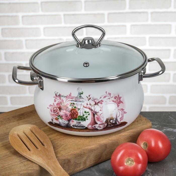 Набор кастрюль "Эльзас", 3 шт: 1,5 л, 2,5 л, 3,5 л