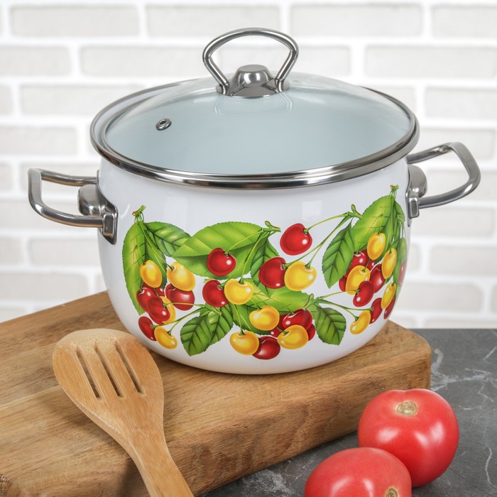 Набор кастрюль "Вкусняшка", 3 шт: 2,5 л, 3,5 л, 5 л