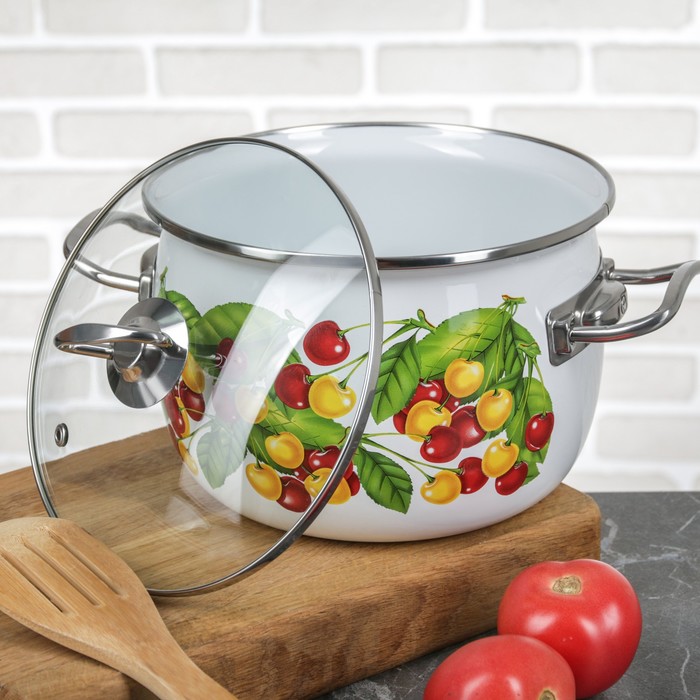 Набор кастрюль "Вкусняшка", 3 шт: 2,5 л, 3,5 л, 5 л