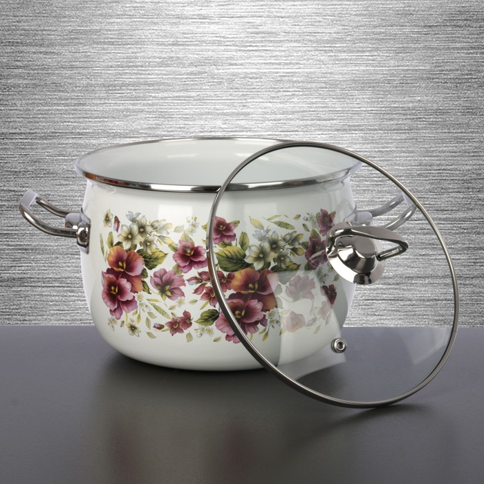 Набор кастрюль "Джулия", 3 шт: 2,5 л, 3,5 л, 5 л