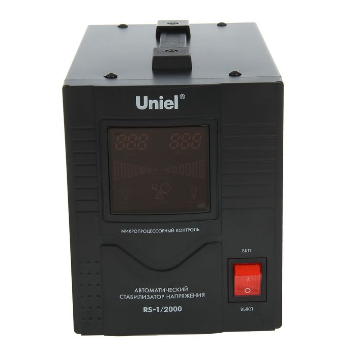 Стабилизатор Uniel RS-1/2000, напольный, релейный, однофазный, 2 кВА