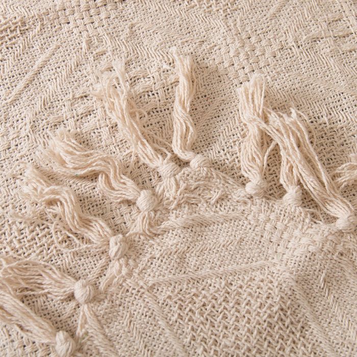 Плед-покрывало ВАНИЛЬ, 200х240 см, 100% хлопок 330 гр/м