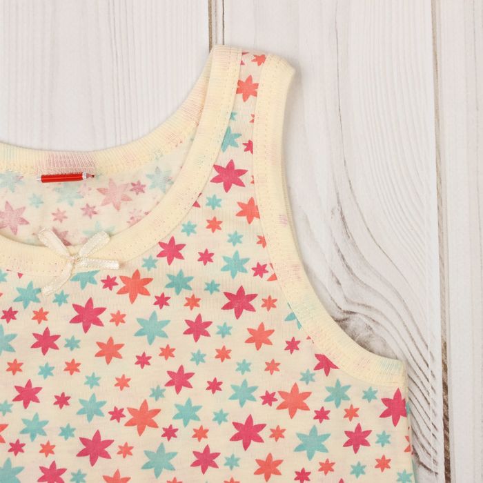 Майка для девочки, рост 92 см, цвет экрю