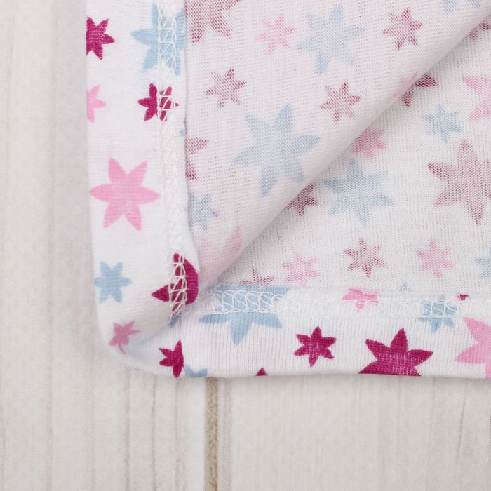 Комплект маек для девочки (2 шт.), рост 92 см, цвет голубой