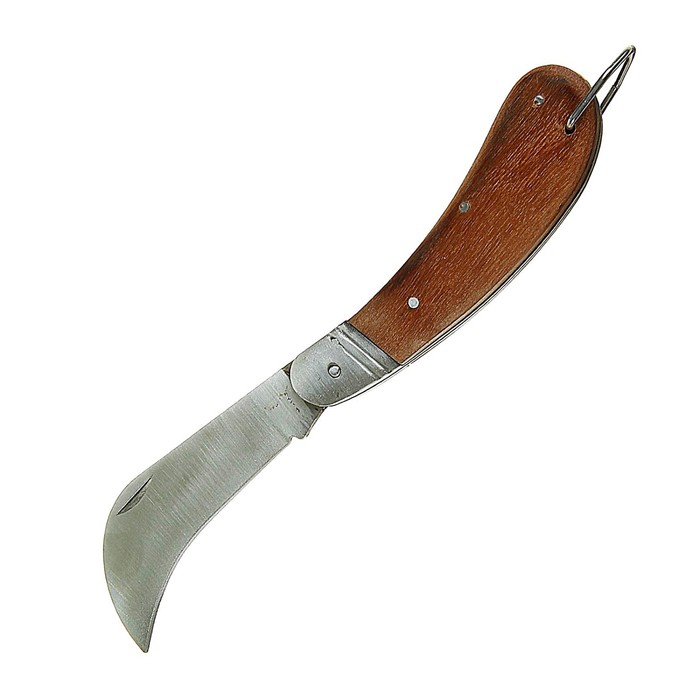 Нож садовый прививочный, 18.5 см