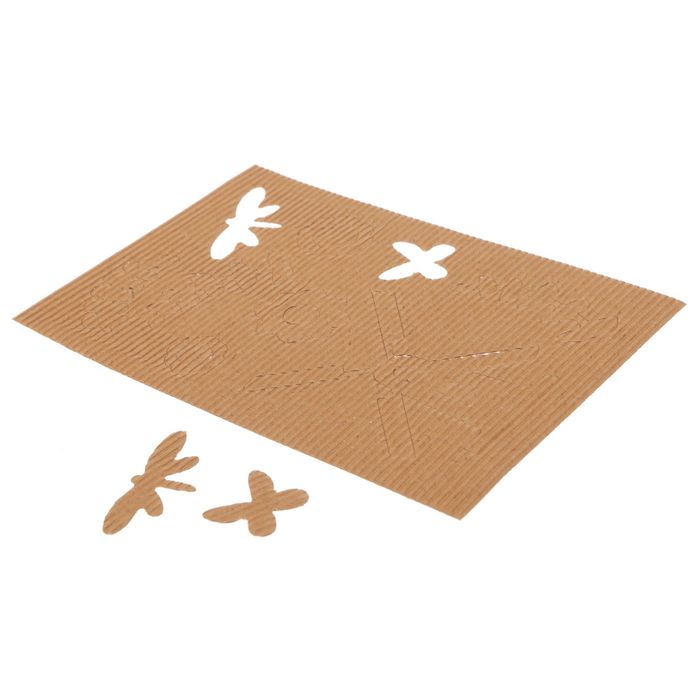 Чипборд из гофрокартона "Мельница", 11 х 16 см