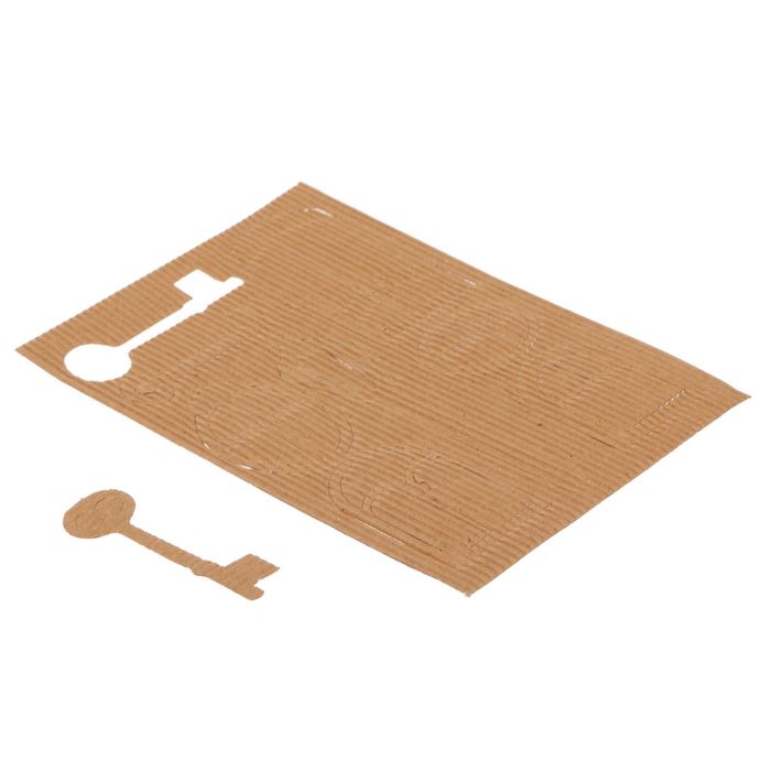 Чипборд из гофрокартона "Окно в мир", 11 х 16 см