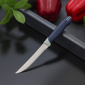 Нож Доляна «Страйп», зубчатое лезвие 11,5 см Ош