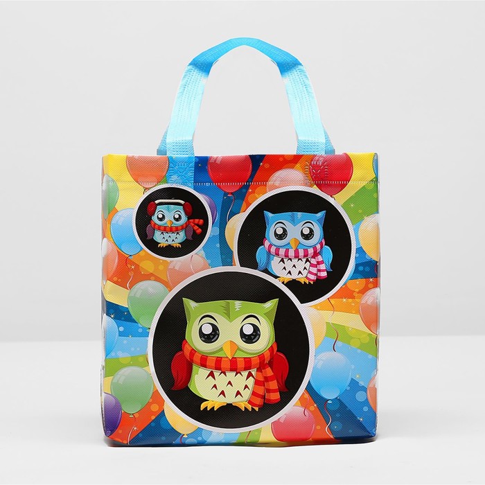 Сумка детская "Сова", 1 отдел, цвет жёлтый