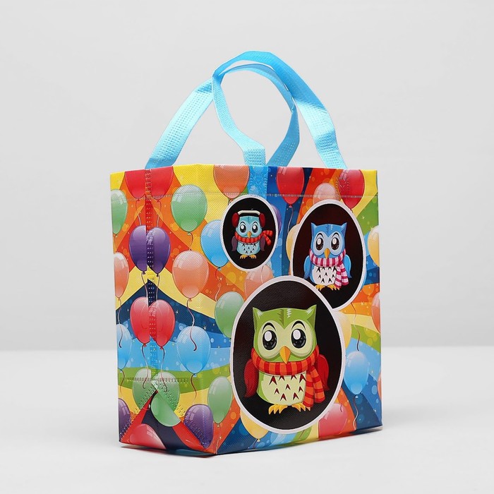 Сумка детская "Сова", 1 отдел, цвет жёлтый