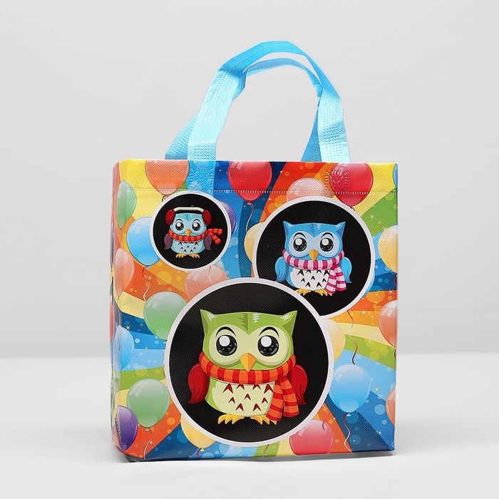 Сумка детская "Сова", 1 отдел, цвет жёлтый