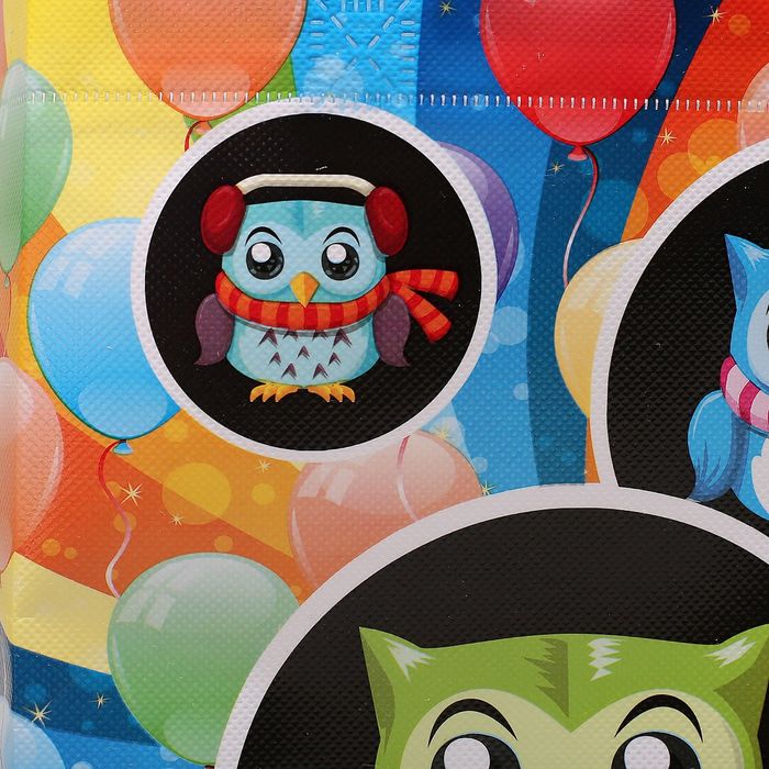 Сумка детская "Сова", 1 отдел, цвет жёлтый